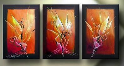 Dafen Oil Painting on canvas abstract -set130